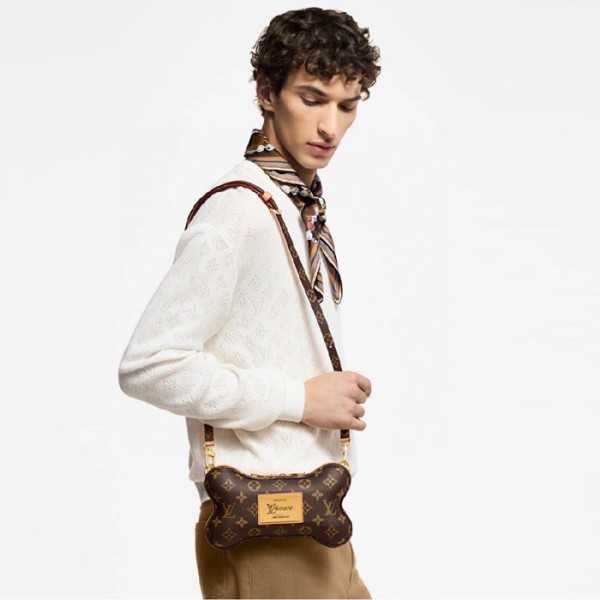 ✨루이비통 남성 애견 본 웨어러블 월릿 M12615 - Louis vuitton Mens Bone Wearable Wallet - lvb5850x