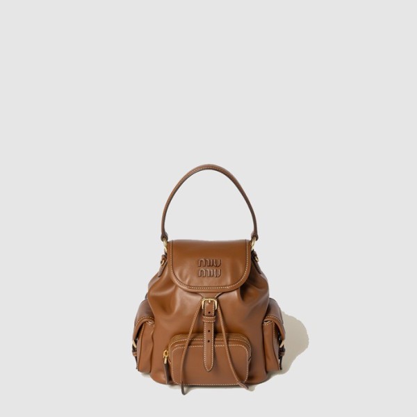 ✨미우미우 여성 가죽 백팩 - MiuMiu Womens Leather Backpack - mib5853x