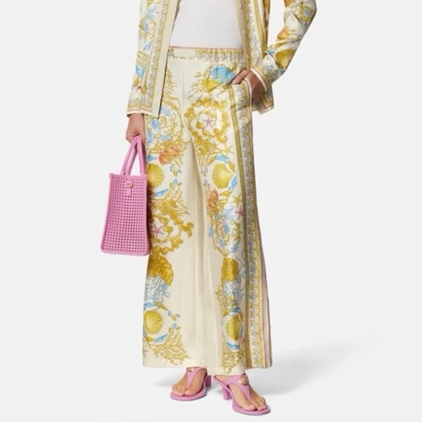 ✨베르사체 여성 실크 팬츠 - Versace Womens Silk Pants - vec7237x