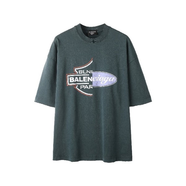 ✨발렌시아가 남성 라운드 반팔 티셔츠 - Balenciaga Mens Round Tshirt - bac7280x
