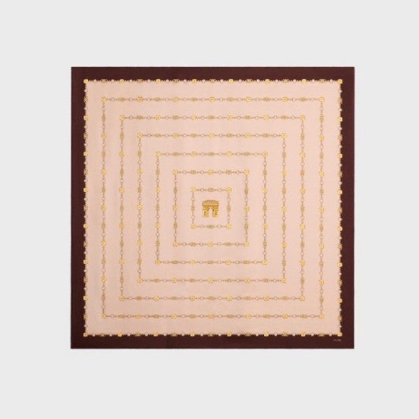 ✨셀린느 여성 트리오페 스퀘어 스카프 - Celine Womens Triomphe Scarf - acc5824x