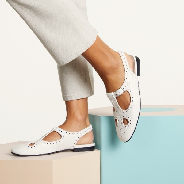 ✨에르메스 여성 킴 플랫 슈즈 - Hermes Womens Kim Flat Shoes - hes6090x