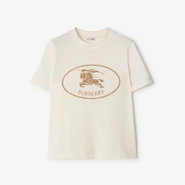 ✨버버리 여성 반팔 티셔츠 - Burberry Womens Round Tshirt - prc7301x