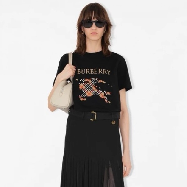 ✨버버리 여성 반팔 티셔츠 - Burberry Womens Round Tshirt - prc7308x