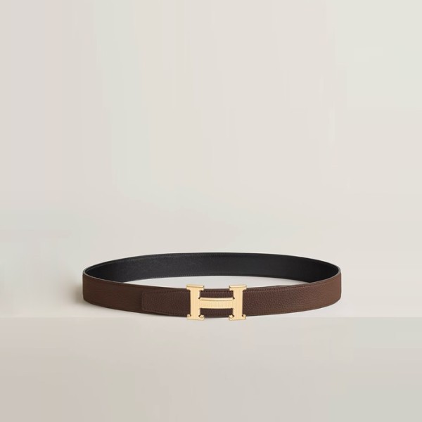 ✨에르메스 남성 H Striee 버클 리버서블 벨트 - Hermes Mens H Striee Buckle Reversible Belt - bel237x