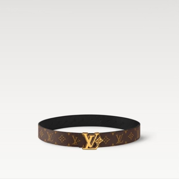 ✨루이비통 남성 LV 플라워 리버시블 벨트 - Louis vuitton Mens LV Flower Reversible Belt - bel279x