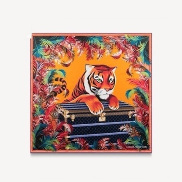 ✨루이비통 여성 프레셔스 타이거 스퀘어 90 - Louis vuitton Womens Precious Tiger Square 90 - acc5834x