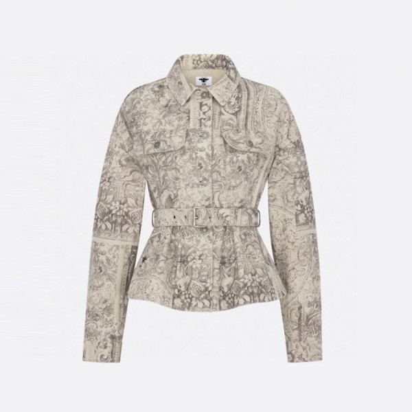 ✨디올 여성 벨트 재킷 - Dior Womens Belted Jacket - dic7337x