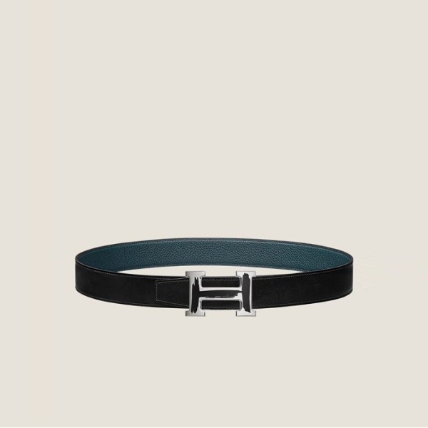 ✨에르메스 남성 브러쉬 버클 리버서블 벨트 - Hermes Mens Brush Buckle Reversible Belt - bel283x