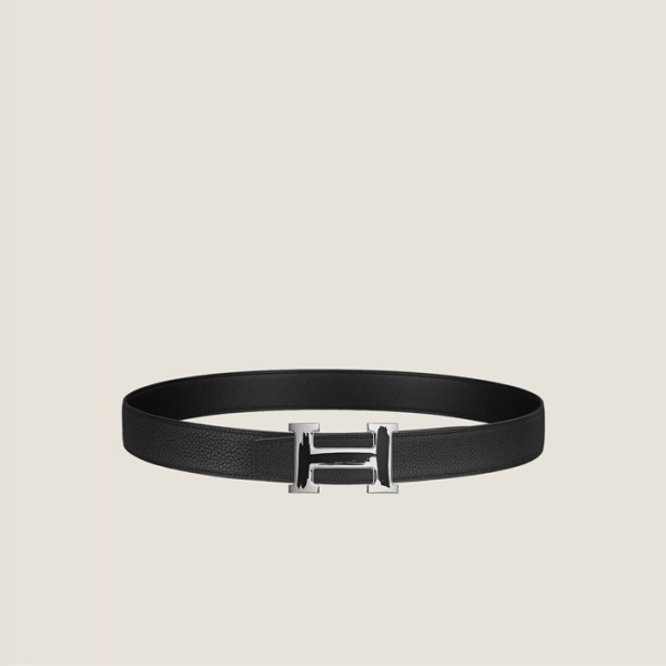 ✨에르메스 남성 브러쉬 버클 리버서블 벨트 - Hermes Mens Brush Buckle Reversible Belt - bel284x
