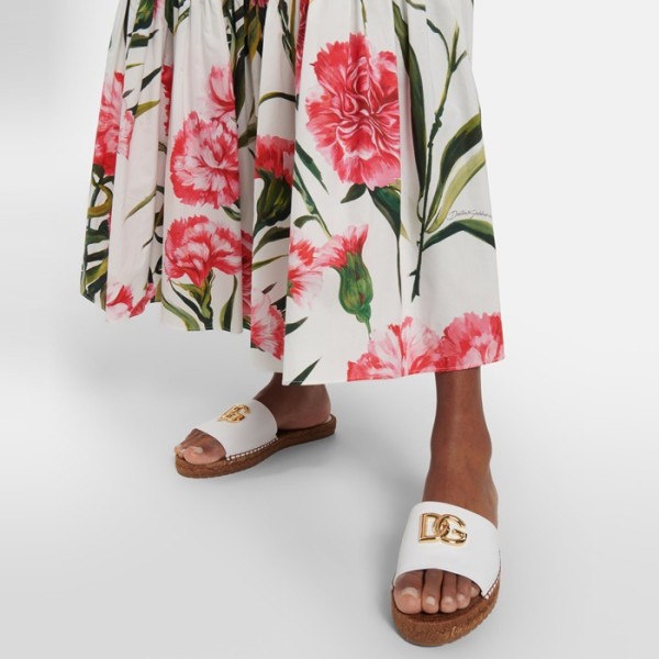 ✨돌체앤가바나 여성 비치 슬라이더 샌들 - Dolce&Gabbana Womens Beach Slider Sandals - dos6111x