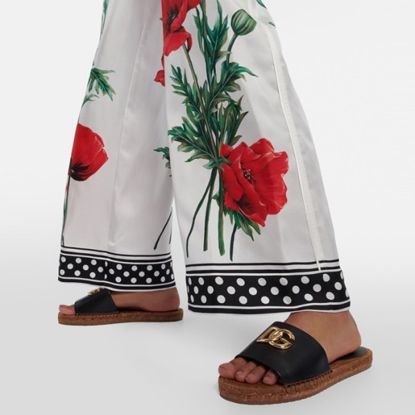 ✨돌체앤가바나 여성 비치 슬라이더 샌들 - Dolce&Gabbana Womens Beach Slider Sandals - dos6112x