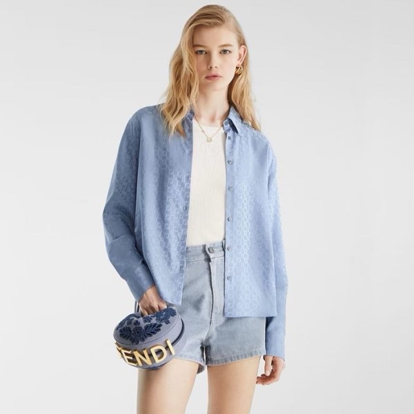 ✨펜디 여성 트렌디 셔츠 - Fendi Womens Trendy Tshirts - fec7346x