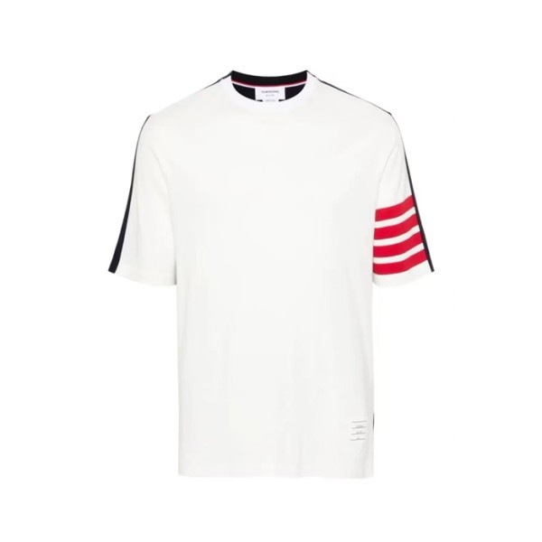 ✨톰브라운 남성 라운드 반팔티 - Thom Browne Mens Round Tshirts - thc7369x