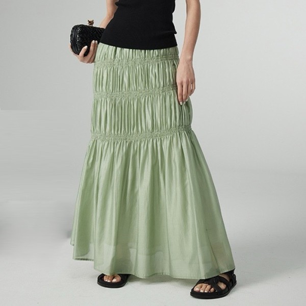 ✨셀린느 여성 실크 스커트 - Celine Womens Silk Skirts - cec7414x