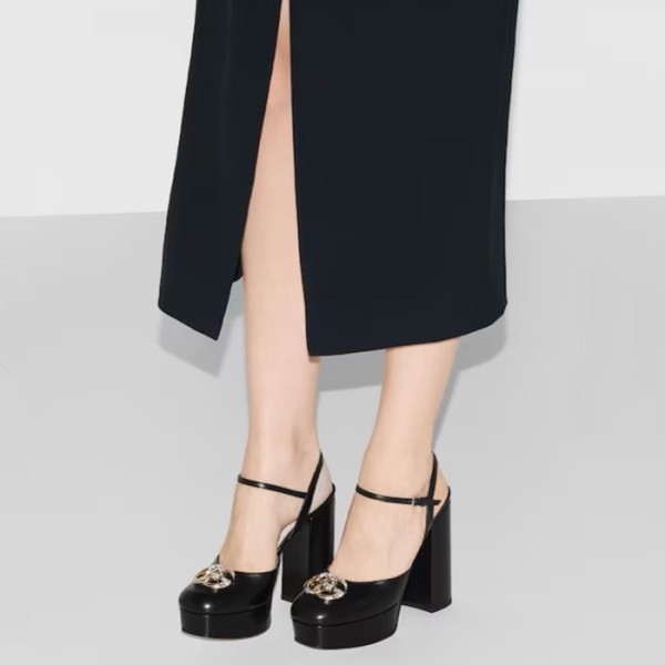 ✨구찌 여성 GG 샌들 펌프스 - Gucci Womens GG Leather Sandals - gus6233x