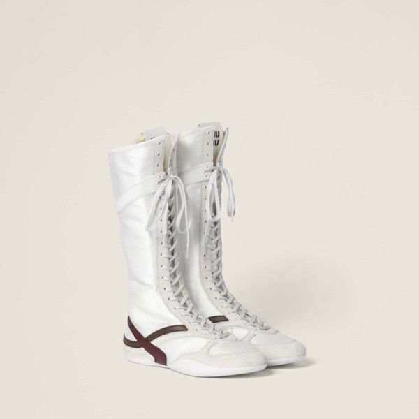 ✨미우미우 여성 짐나지움 부츠 - Miumiu Womens Gymnasium Booties - mis6254x