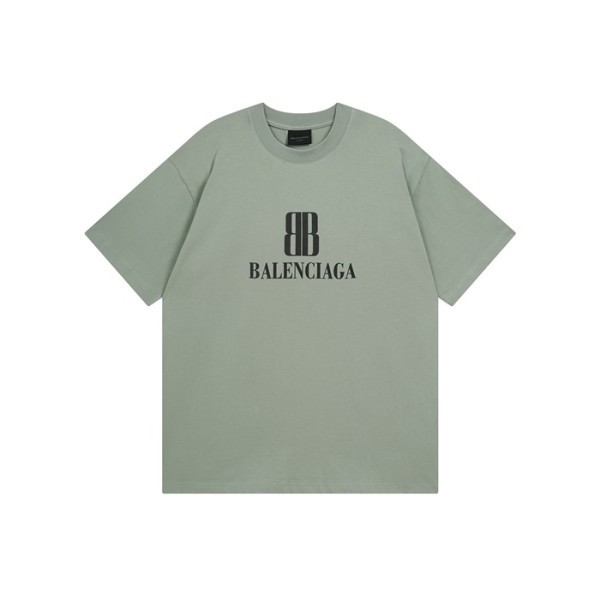 ✨발렌시아가 남성 라운드 반팔 티셔츠 - Balenciaga Mens Round Tshirt - bac7542x