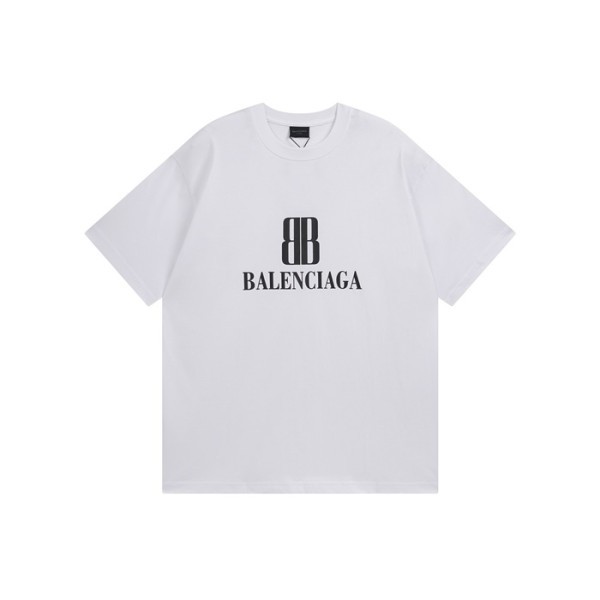 ✨발렌시아가 남성 라운드 반팔 티셔츠 - Balenciaga Mens Round Tshirt - bac7544x