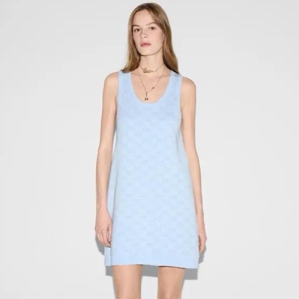 ✨구찌 여성 라운드 원피스 - Gucci Womens Round One-pieces - guc7523x