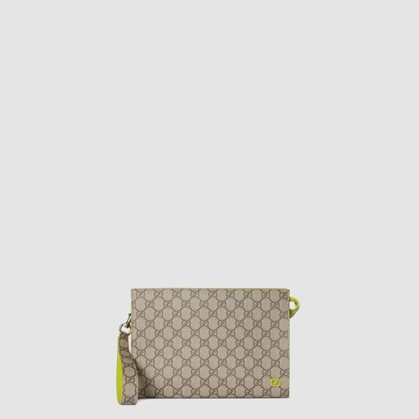 ✨구찌 남성 바이컬러 GG 파우치 - Gucci Mens Bicolor GG pouch - gub6022x