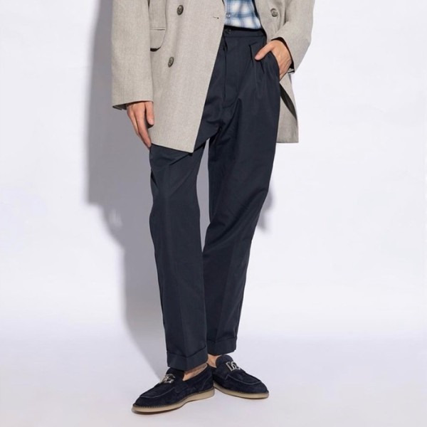 ✨돌체앤가바나 남성 뉴플로리오 러버솔 스웨이드 로퍼 - Dolc&Gabbana Mens New Florio Loafer - dos6240x