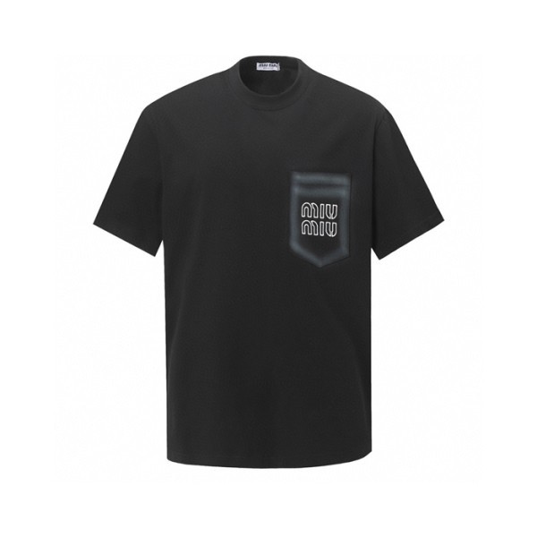 ✨미우미우 남성 라운드 반팔 티셔츠 - Miumiu Mens Round Tshirt - mic7563x