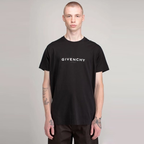 ✨지방시 남성 라운드 반팔티 - Givenchy Mens Round Tshirt - gic7593x