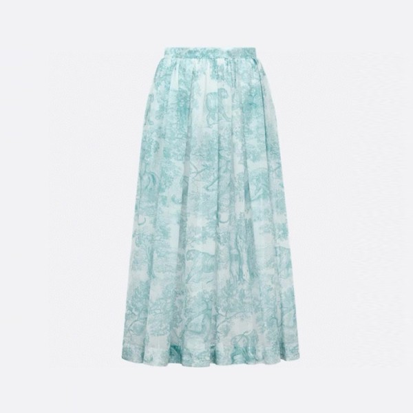✨디올 여성 디올리비에라 플레어 미디 스커트 - Dior Womens Dioriviera Flared Midi Skirt - dic7601x