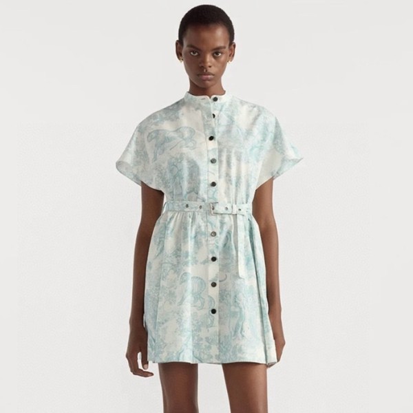 ✨디올 여성 디올리비에라 쇼트 셔츠 드레스 - Dior Womens Dioriviera Short Shirt Dress - dic7604x