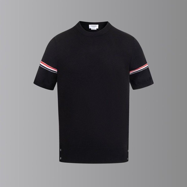 ✨톰브라운 남성 라운드 반팔티 - Thom Browne Mens Round Tshirts - thc7627x