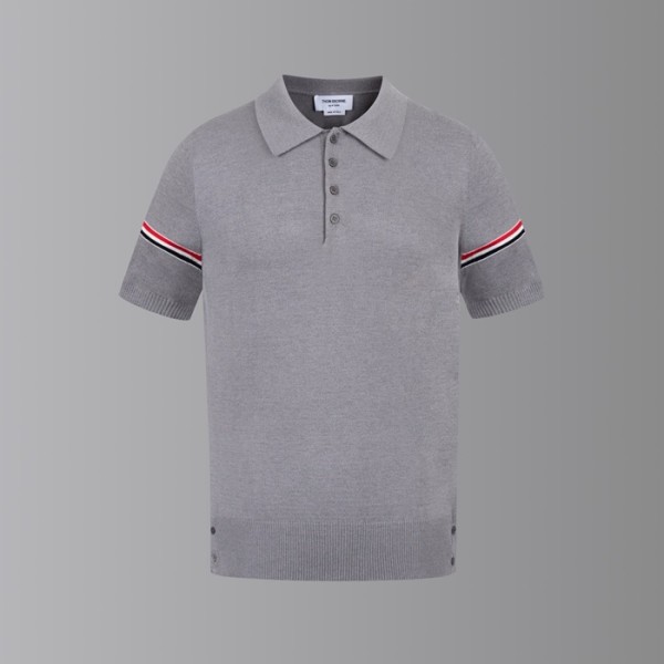 ✨톰브라운 남성 폴로 반팔티 - Thom Browne Mens Polo Tshirt - thc7638x