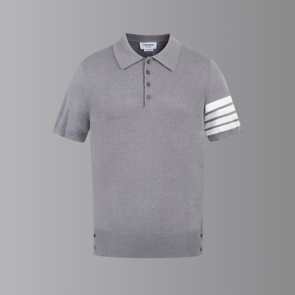 ✨톰브라운 남성 폴로 반팔티 - Thom Browne Mens Polo Tshirt - thc7644x