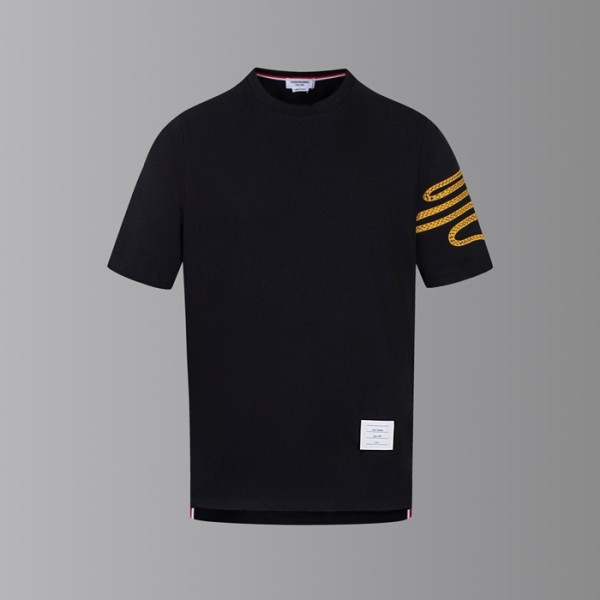 ✨톰브라운 남성 라운드 반팔티 - Thom Browne Mens Round Tshirts - thc7654x