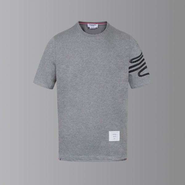 ✨톰브라운 남성 라운드 반팔티 - Thom Browne Mens Round Tshirts - thc7655x