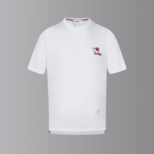 ✨톰브라운 남성 라운드 반팔티 - Thom Browne Mens Round Tshirts - thc7657x