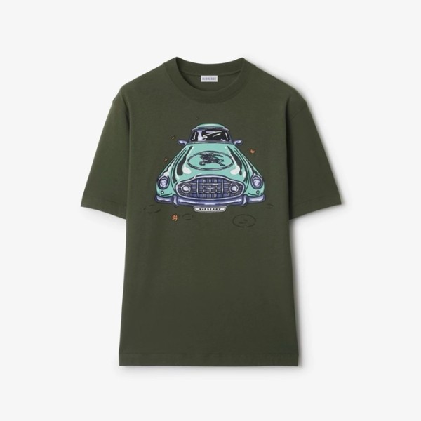 ✨버버리 남성 라운드 반팔 티셔츠 - Burberry Mens Round Tshirt - buc7680x