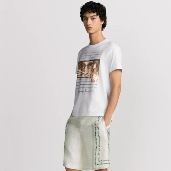 ✨디올 남성 꾸뛰르 은방울꽃 버뮤다 쇼츠 - Dior Mens Couture Silverbell Bermuda Shorts - dic7714x