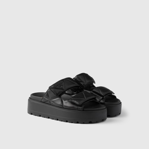 ✨프라다 여성 나파 슬라이드 - Prada Womens Nappa Slides - prs6338x