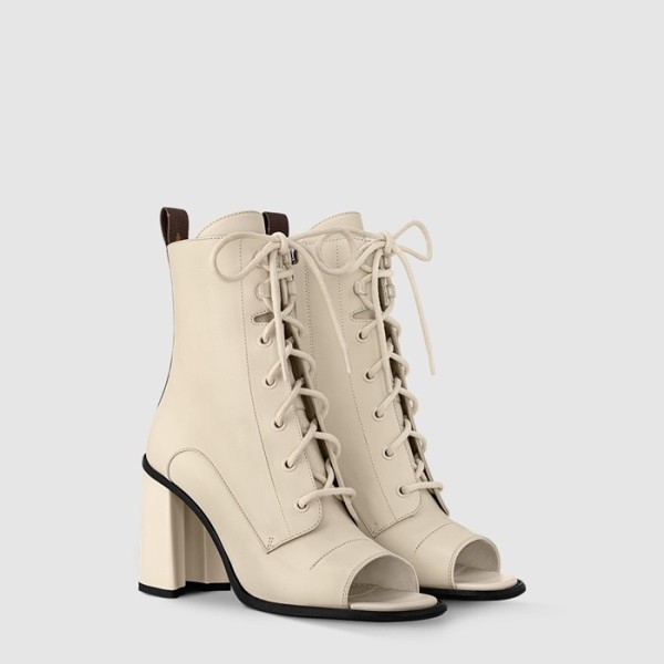 ✨루이비통 여성 베를린 오픈 토 앵클 부츠 - Louis vuitton Womens Berlin Open Toe Ankle Boots - lvs6378x