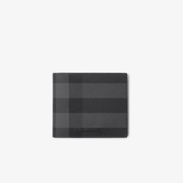 ✨버버리 남성 체크 바이폴드 지갑 - Burberry Mens Check Bifold Wallet - buw354x