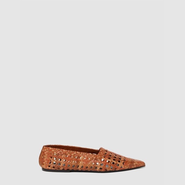 ✨로로피아나 여성 플랫 발레 슈즈 - Loro Piana Womens Flat Ballet Shoes - los6566x