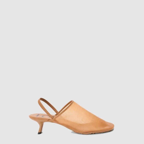 ✨로에베 여성 페탈 슬링백 힐 샌들 - Loewe Womens Petal Slingback Heel Sandals - los6748x