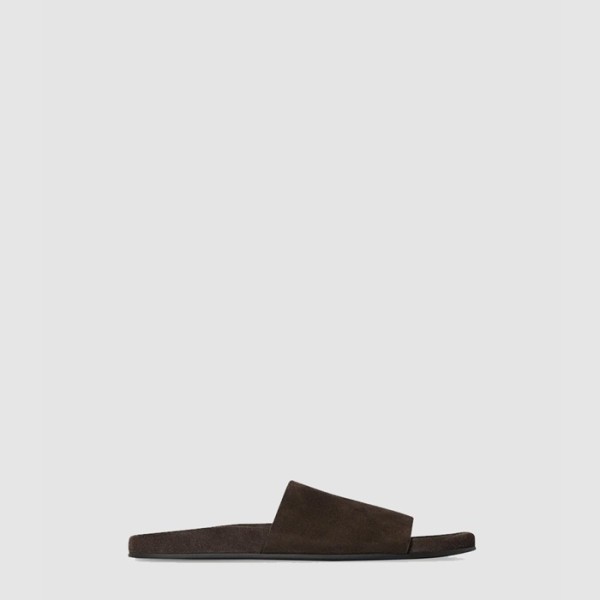 ✨더 로우 여성 스웨이드 슬라이드 - The Row Womens Suede Slide - ths6797x