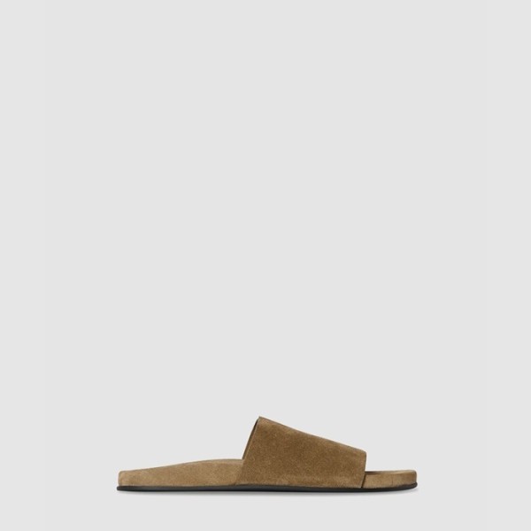 ✨더 로우 여성 스웨이드 슬라이드 - The Row Womens Suede Slide - ths6798x