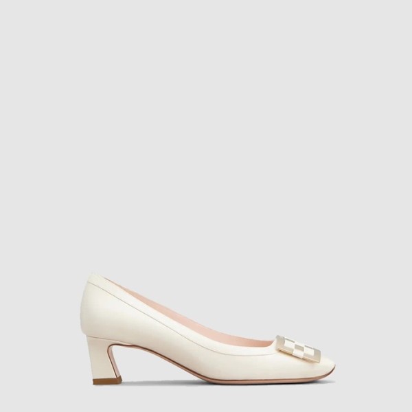 ✨로저비비에 여성 트럼펫 가죽 펌프스 - Roger Vivier Womens Trumpet Leather Pumps - ros6855x
