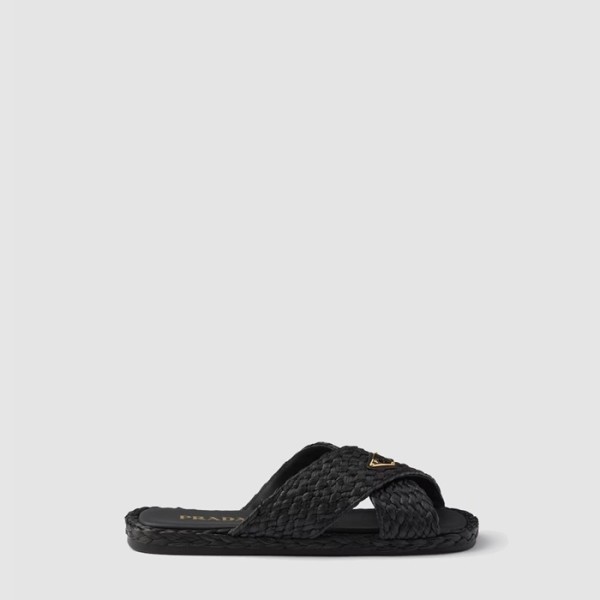 ✨프라다 여성 라피아 슬라이드 - Prada Womens Raffia Slide - prs6868x