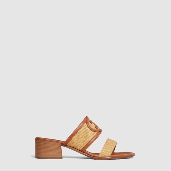 ✨셀린느 여성 Appoline 트리오페 밴드 샌들힐 - Celine Womens Appoline Triophee Band Sandal Heel - ces6887x