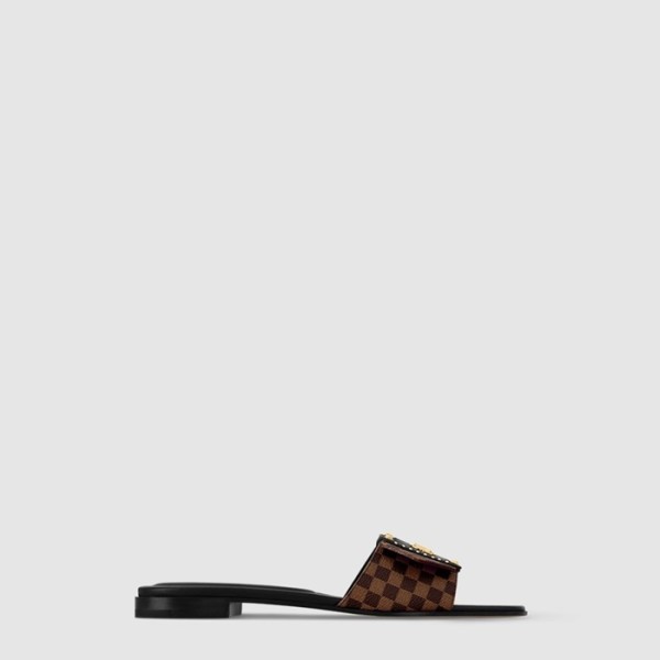 ✨루이비통 여성 LV 프레임 플랫 뮬 - Louis vuitton Womens LV Frame Flat Mule - lvs7020x