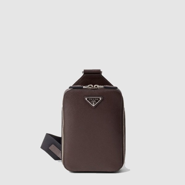 ✨프라다 남성 브리크 사피아노 크로스백 2VZ106 - Prada Mens Brick Saffiano Crossbody Bag - prb7769x